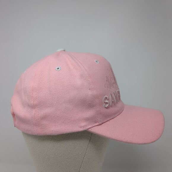 San Francisco Strapback Hat Pink One Size Adjustable Embroidered 6 Panel Chelona - Picture 4 of 8
